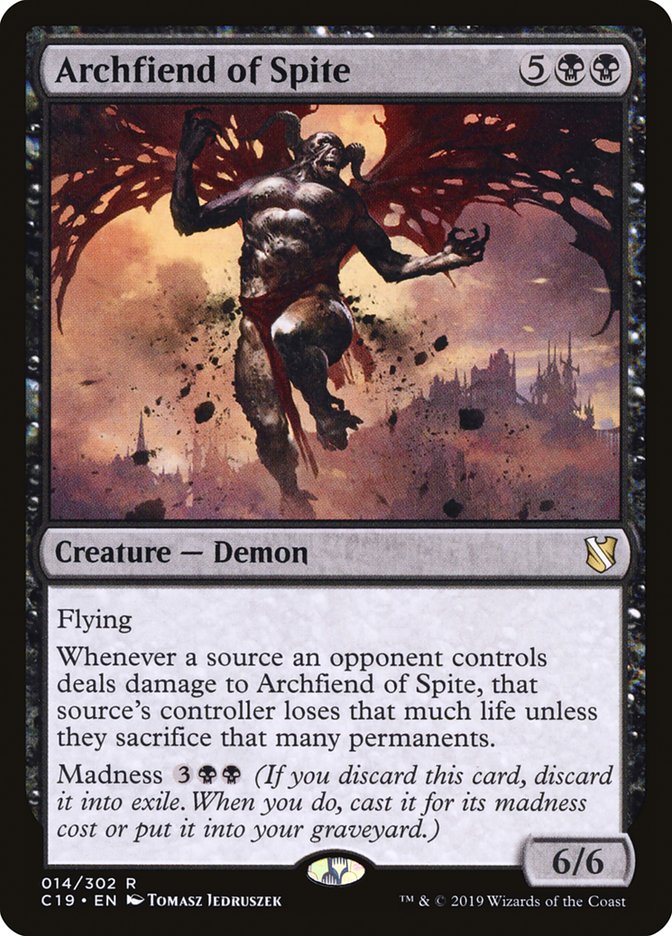 Archfiend of Spite [Commander 2019] | Gear Gaming Fayetteville