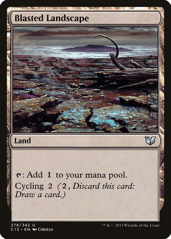 Blasted Landscape [Commander 2015] | Gear Gaming Fayetteville