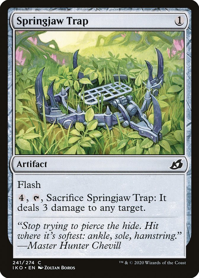 Springjaw Trap [Ikoria: Lair of Behemoths] | Gear Gaming Fayetteville