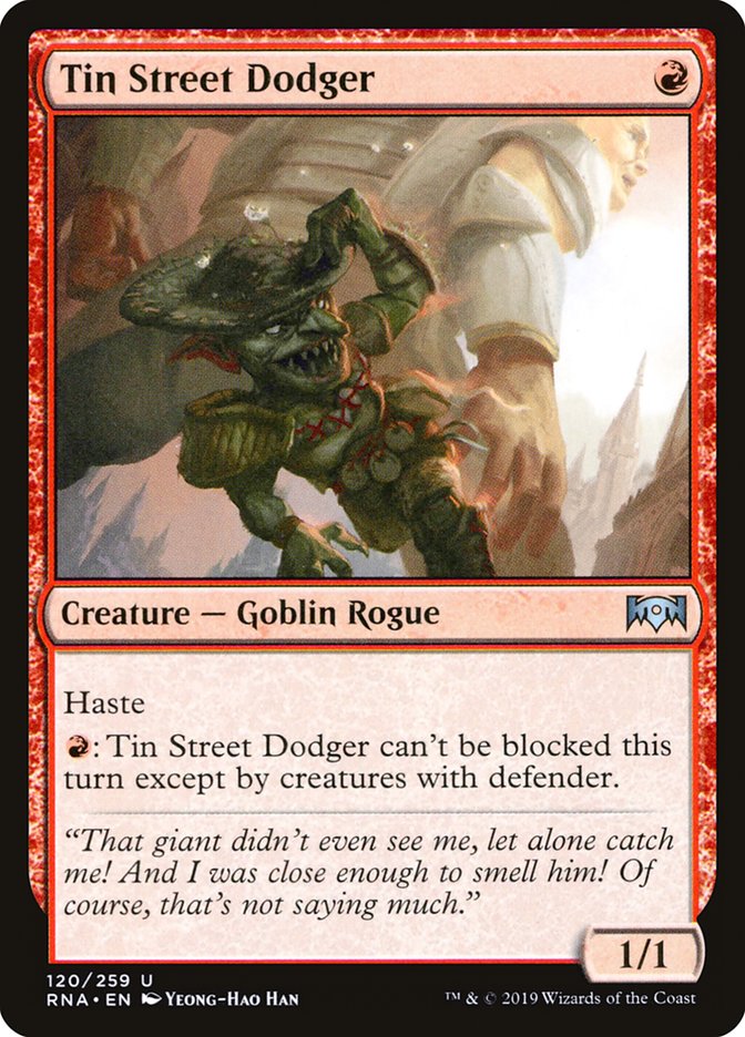 Tin Street Dodger [Ravnica Allegiance] | Gear Gaming Fayetteville