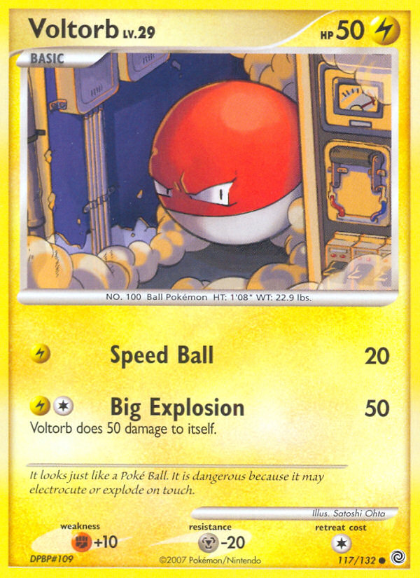 Voltorb (117/132) [Diamond & Pearl: Secret Wonders] | Gear Gaming Fayetteville