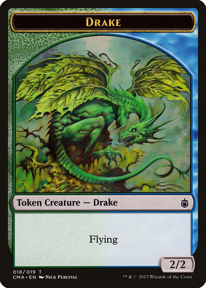 Drake Token [Commander Anthology Tokens] | Gear Gaming Fayetteville