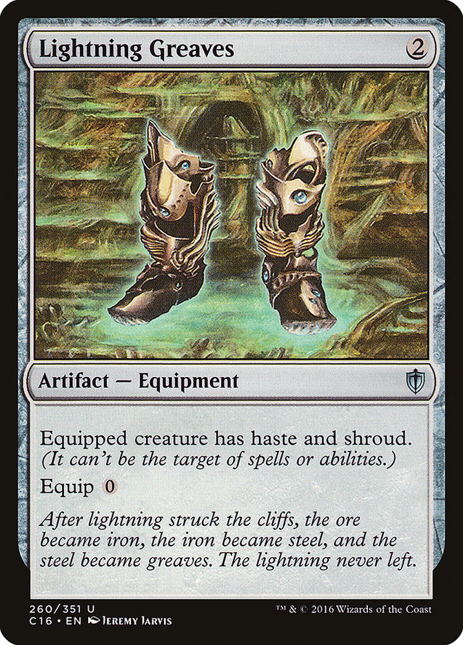 Lightning Greaves [Commander 2016] | Gear Gaming Fayetteville