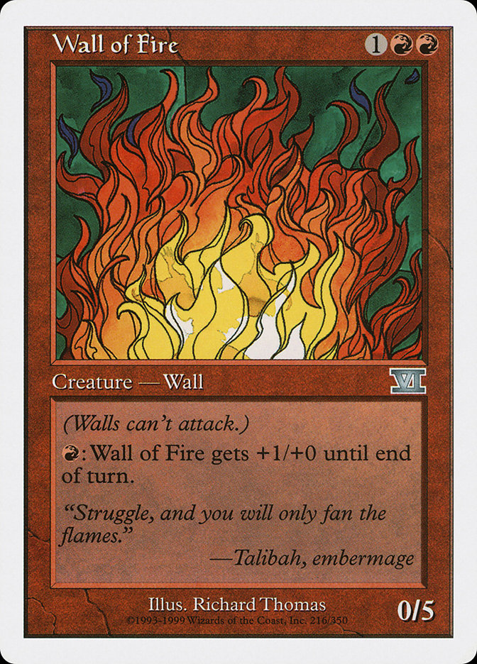 Wall of Fire [Classic Sixth Edition] | Gear Gaming Fayetteville