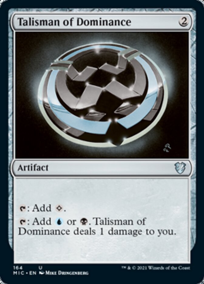 Talisman of Dominance [Innistrad: Midnight Hunt Commander] | Gear Gaming Fayetteville