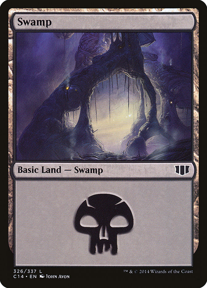 Swamp (326) [Commander 2014] | Gear Gaming Fayetteville