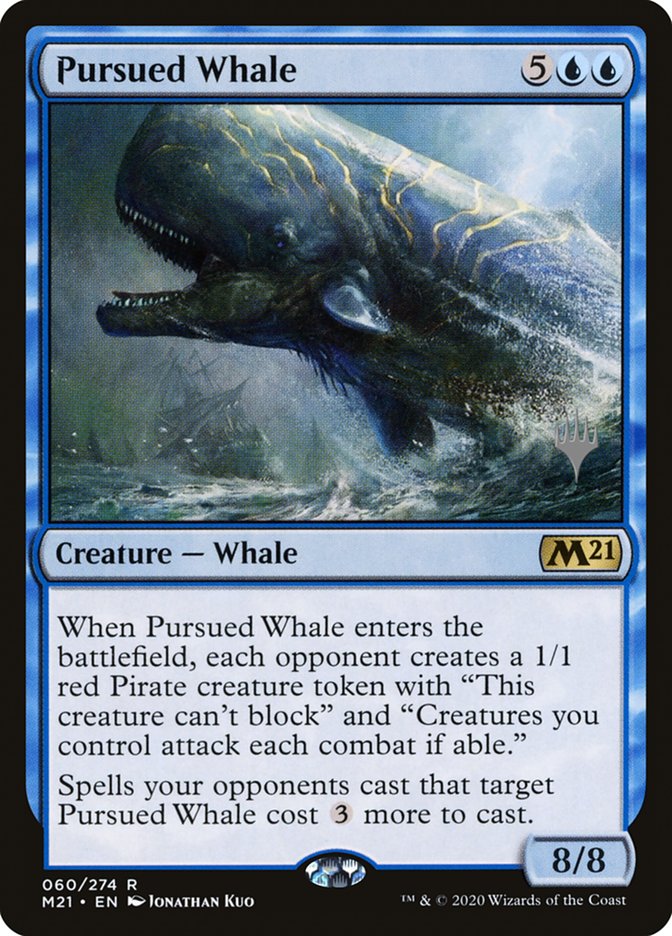 Pursued Whale (Promo Pack) [Core Set 2021 Promos] | Gear Gaming Fayetteville