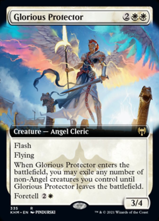 Glorious Protector (Extended Art) [Kaldheim] | Gear Gaming Fayetteville