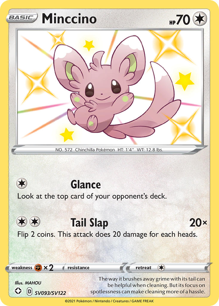 Minccino (SV093/SV122) [Sword & Shield: Shining Fates] | Gear Gaming Fayetteville