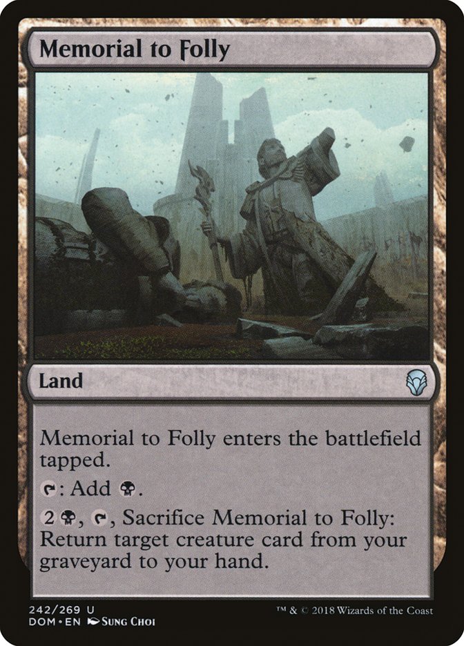 Memorial to Folly [Dominaria] | Gear Gaming Fayetteville