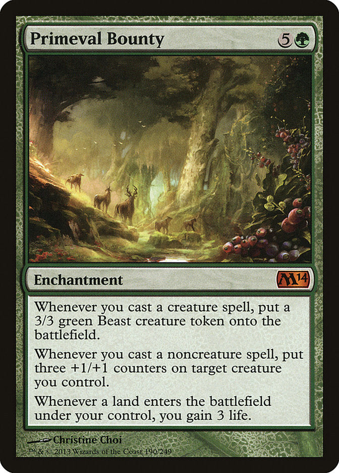 Primeval Bounty [Magic 2014] | Gear Gaming Fayetteville
