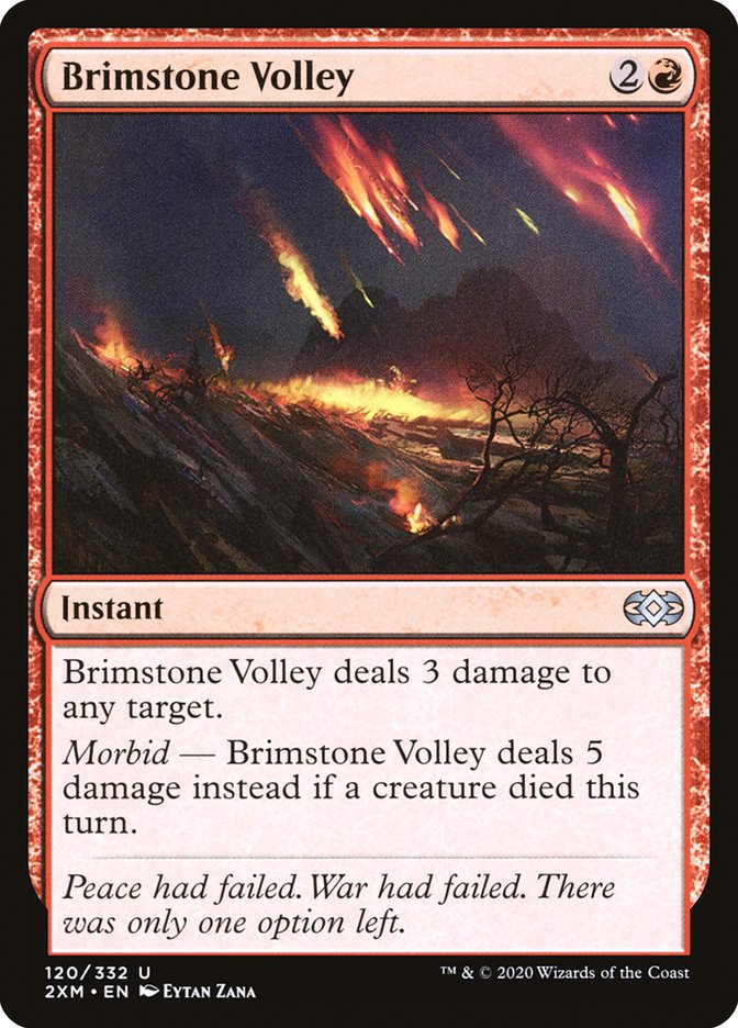 Brimstone Volley [Double Masters] | Gear Gaming Fayetteville