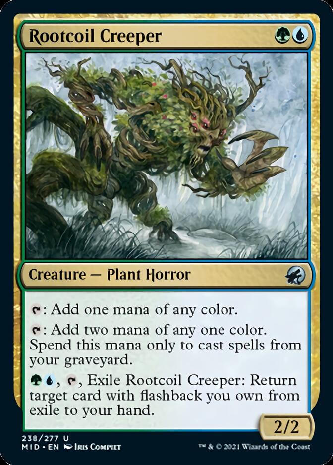 Rootcoil Creeper [Innistrad: Midnight Hunt] | Gear Gaming Fayetteville