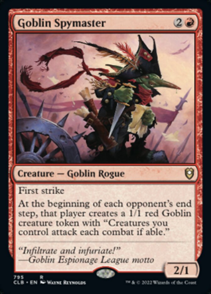 Goblin Spymaster [Commander Legends: Battle for Baldur's Gate] | Gear Gaming Fayetteville