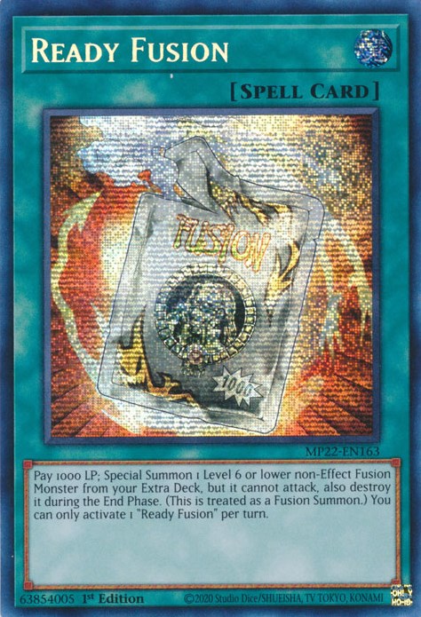 Ready Fusion [MP22-EN163] Prismatic Secret Rare | Gear Gaming Fayetteville