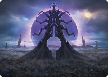 Black Sun's Twilight Art Card [Phyrexia: All Will Be One Art Series] | Gear Gaming Fayetteville