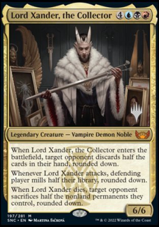 Lord Xander, the Collector (Promo Pack) [Streets of New Capenna Promos] | Gear Gaming Fayetteville