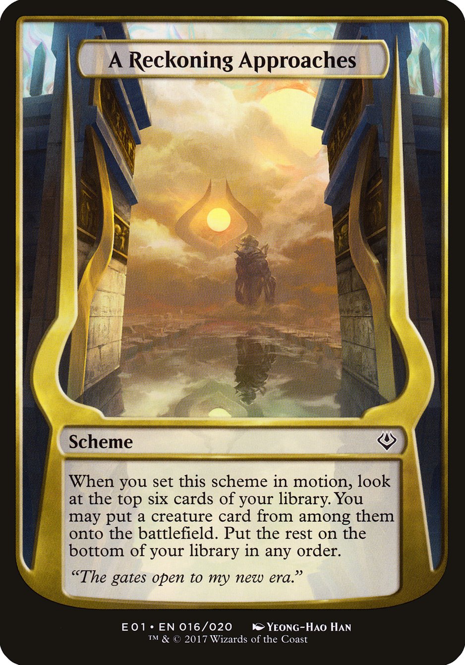 A Reckoning Approaches (Schemes) [Archenemy: Nicol Bolas Schemes] | Gear Gaming Fayetteville