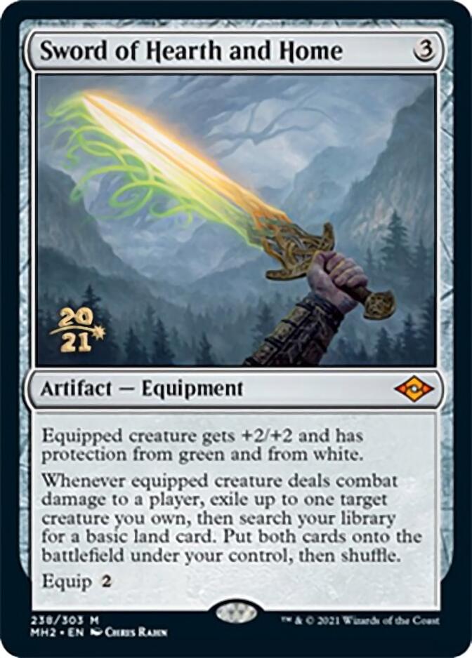 Sword of Hearth and Home [Modern Horizons 2 Prerelease Promos] | Gear Gaming Fayetteville