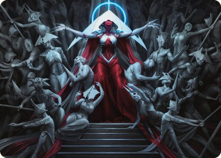 Elesh Norn, Mother of Machines Art Card [Phyrexia: All Will Be One Art Series] | Gear Gaming Fayetteville