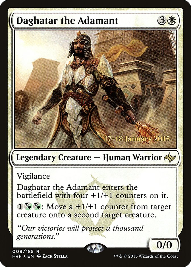 Daghatar the Adamant [Fate Reforged Prerelease Promos] | Gear Gaming Fayetteville