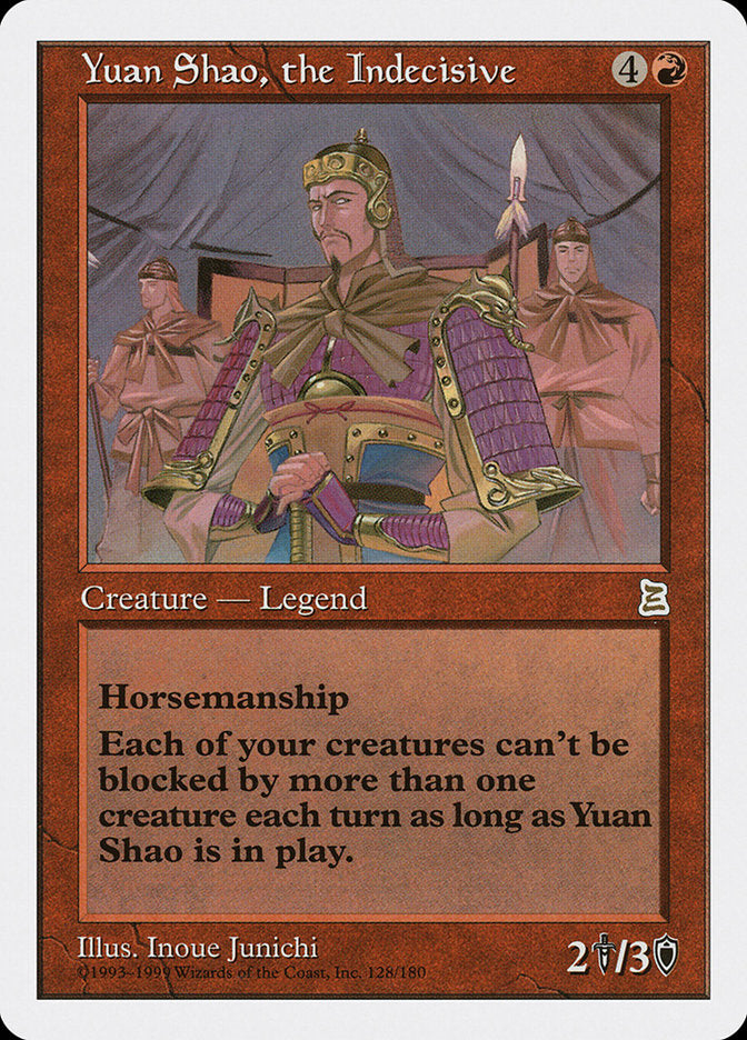 Yuan Shao, the Indecisive [Portal Three Kingdoms] | Gear Gaming Fayetteville