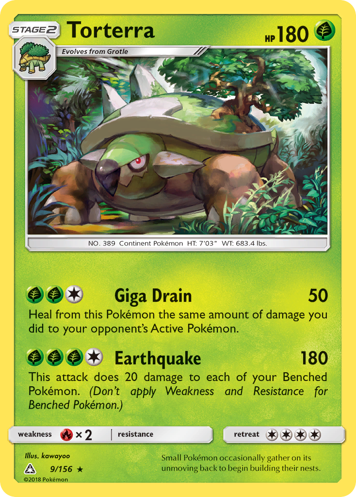 Torterra (9/156) [Sun & Moon: Ultra Prism] | Gear Gaming Fayetteville