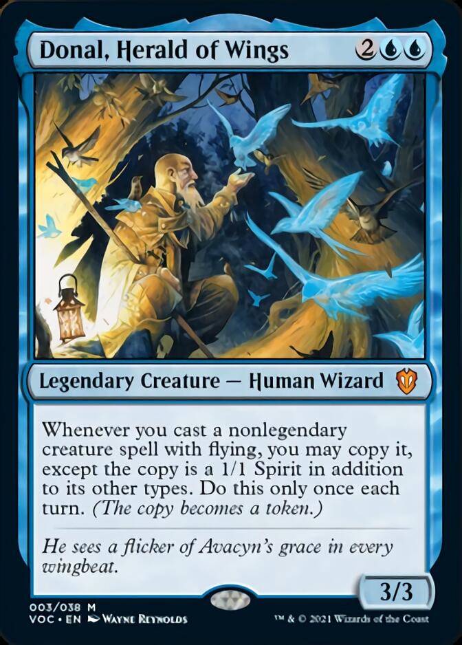 Donal, Herald of Wings [Innistrad: Crimson Vow Commander] | Gear Gaming Fayetteville