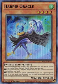 Harpie Oracle (Green) [LDS2-EN077] Ultra Rare | Gear Gaming Fayetteville