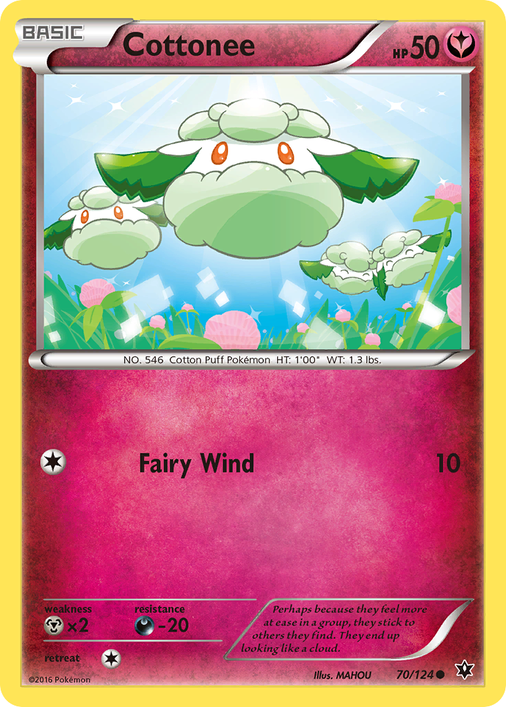 Cottonee (70/124) [XY: Fates Collide] | Gear Gaming Fayetteville