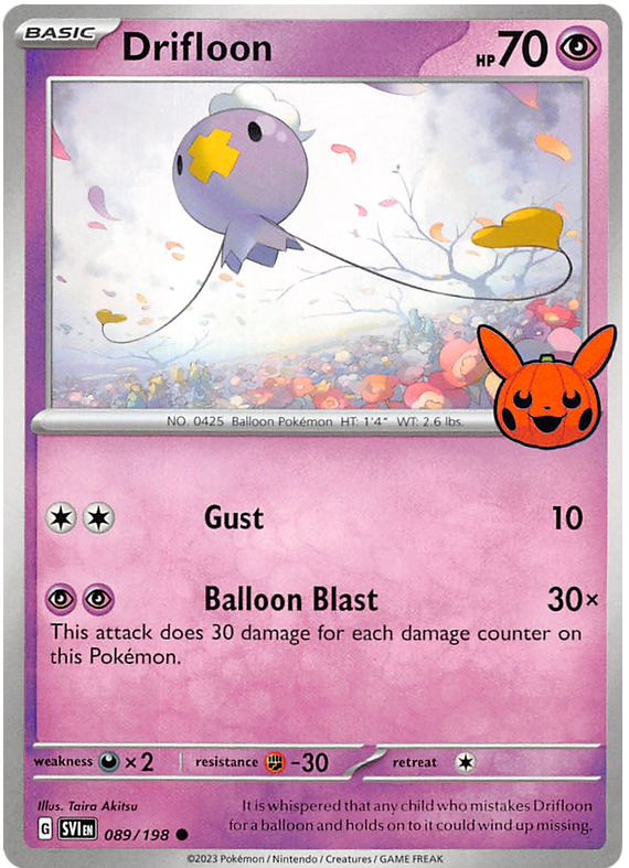 Drifloon (089/198) [Trick or Trade 2023] | Gear Gaming Fayetteville