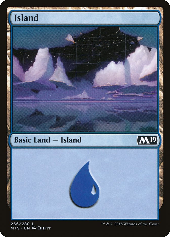 Island (266) [Core Set 2019] | Gear Gaming Fayetteville