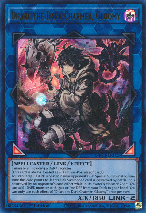 Dharc the Dark Charmer, Gloomy [MP23-EN025] Ultra Rare | Gear Gaming Fayetteville