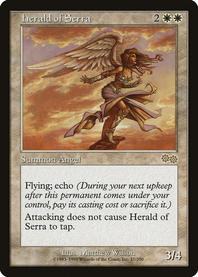 Herald of Serra [Urza's Saga] | Gear Gaming Fayetteville