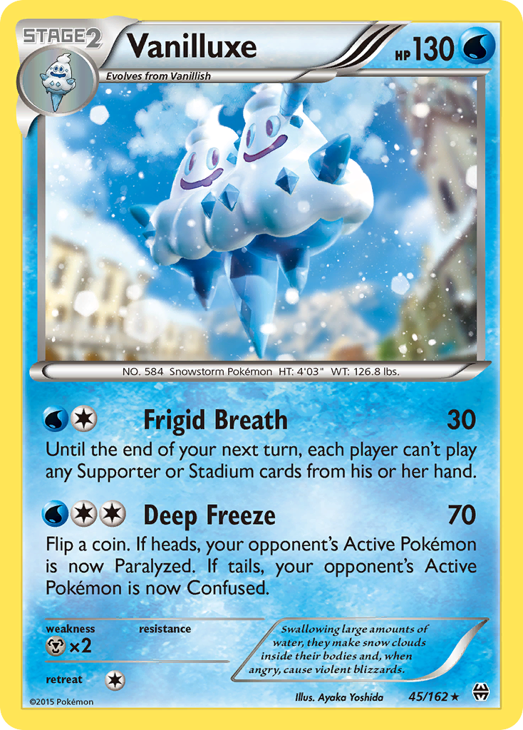 Vanilluxe (45/162) [XY: BREAKthrough] | Gear Gaming Fayetteville