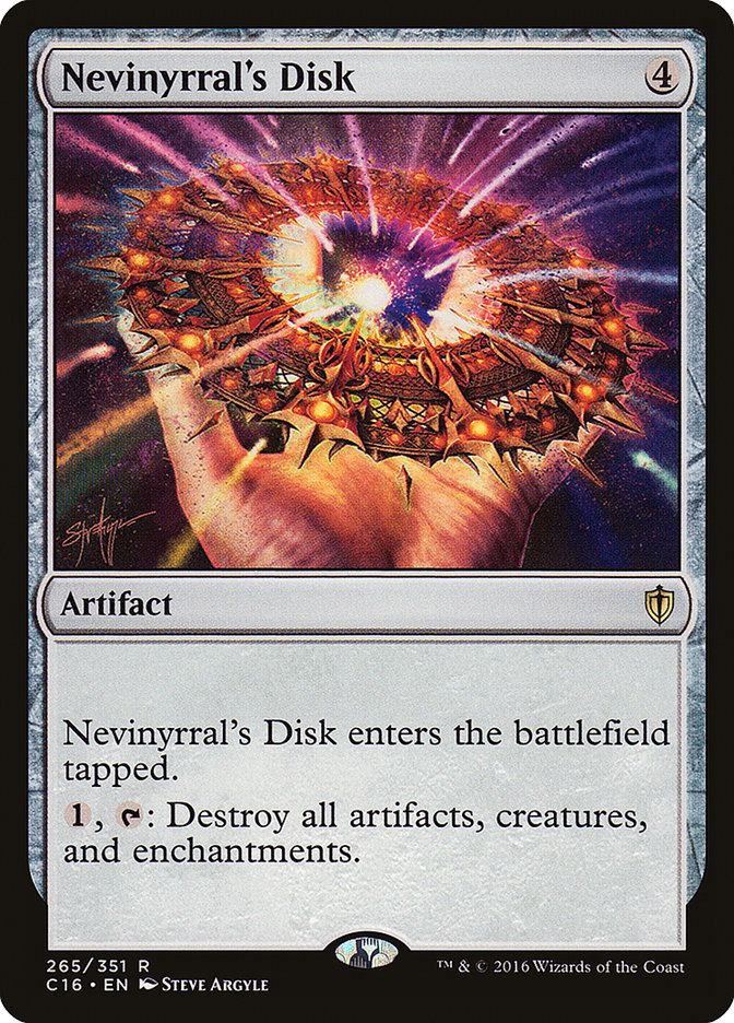 Nevinyrral's Disk [Commander 2016] | Gear Gaming Fayetteville