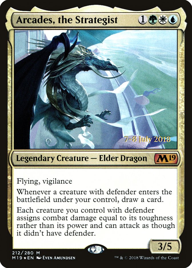 Arcades, the Strategist [Core Set 2019 Prerelease Promos] | Gear Gaming Fayetteville