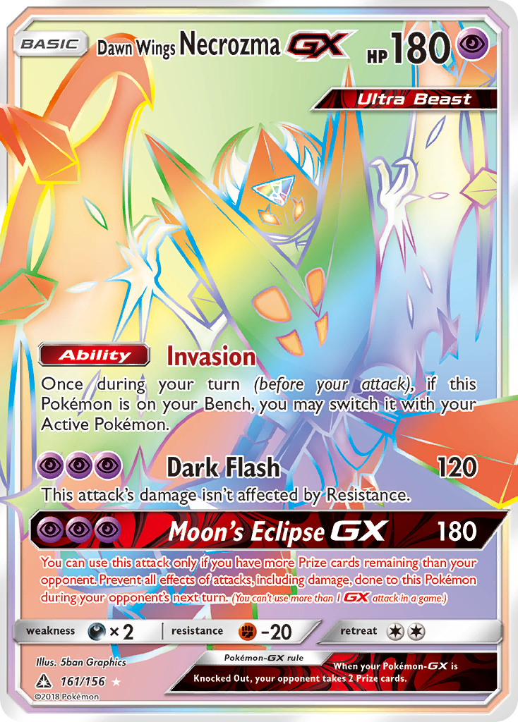 Dawn Wings Necrozma GX (161/156) [Sun & Moon: Ultra Prism] | Gear Gaming Fayetteville