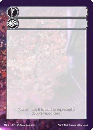 Helper Card (3/9) [Kamigawa: Neon Dynasty Tokens] | Gear Gaming Fayetteville