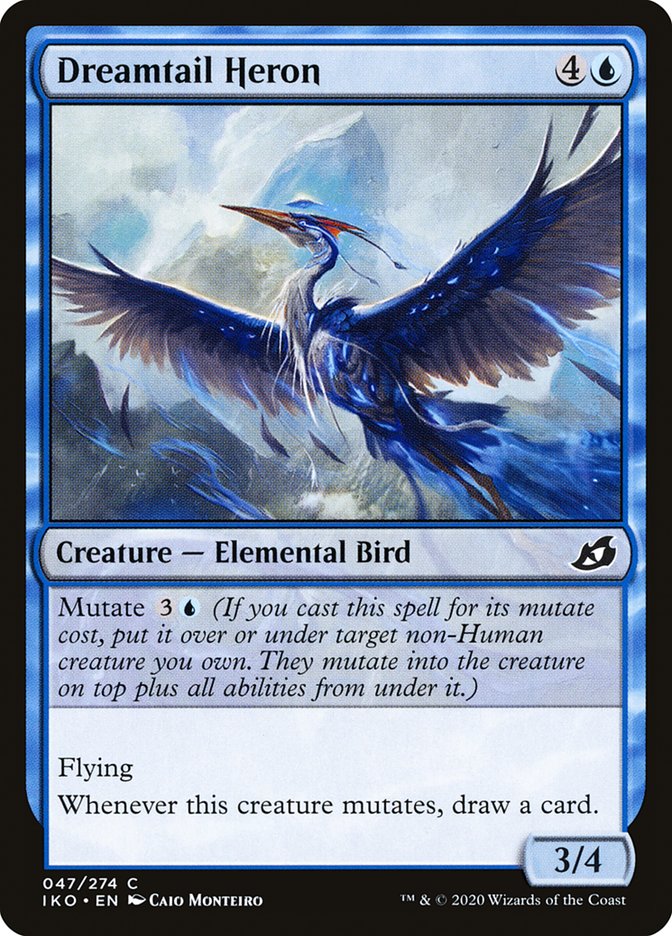 Dreamtail Heron [Ikoria: Lair of Behemoths] | Gear Gaming Fayetteville