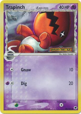 Trapinch (68/101) (Delta Species) (Stamped) [EX: Dragon Frontiers] | Gear Gaming Fayetteville