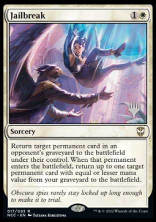 Jailbreak (Promo Pack) [Streets of New Capenna Commander Promos] | Gear Gaming Fayetteville
