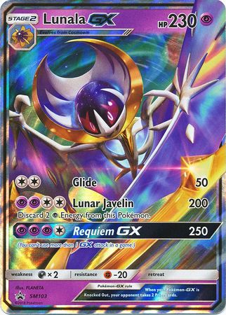 Lunala GX (SM103) (Jumbo Card) [Sun & Moon: Black Star Promos] | Gear Gaming Fayetteville