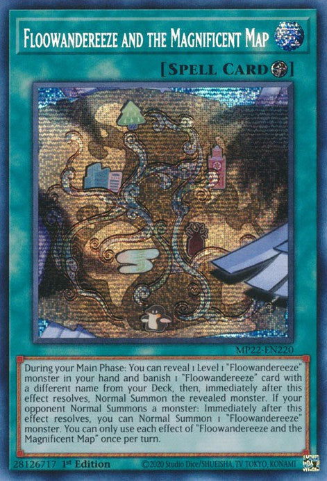 Floowandereeze and the Magnificent Map [MP22-EN220] Prismatic Secret Rare | Gear Gaming Fayetteville