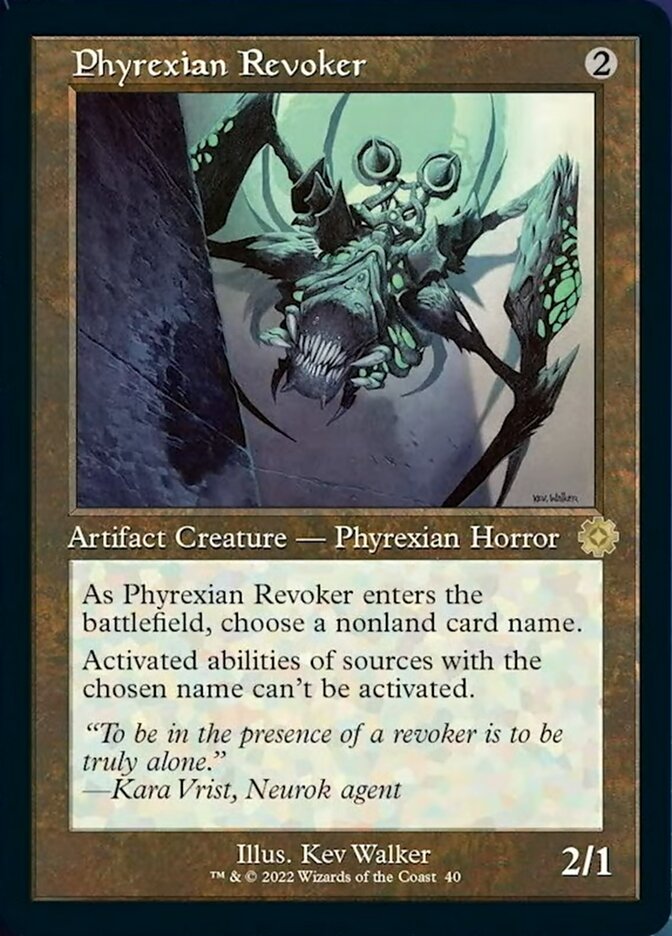 Phyrexian Revoker (Retro) [The Brothers' War Retro Artifacts] | Gear Gaming Fayetteville