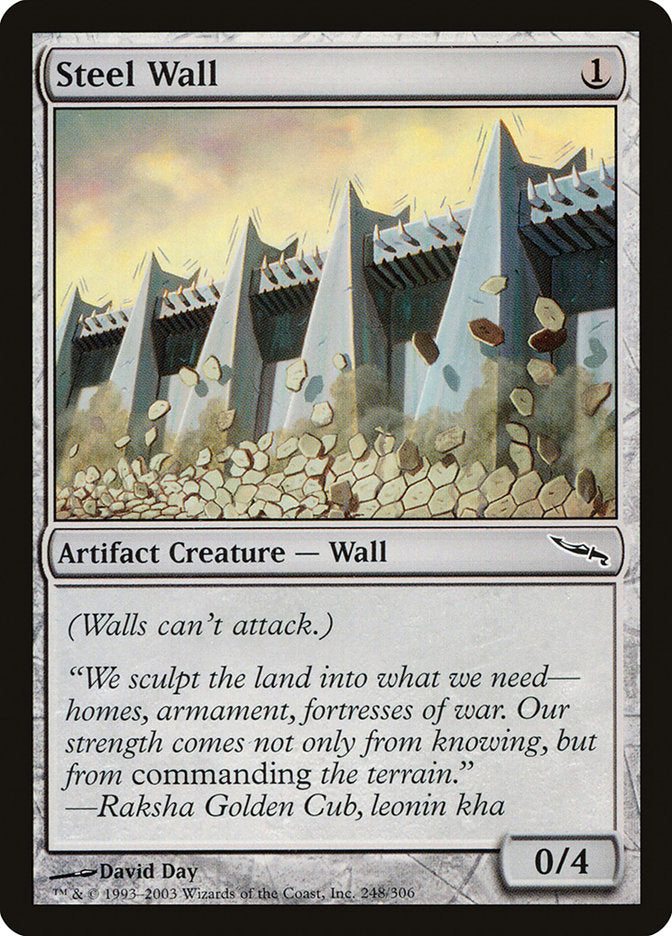 Steel Wall [Mirrodin] | Gear Gaming Fayetteville