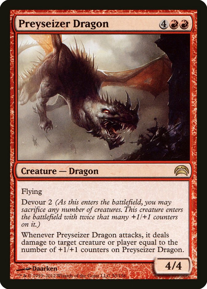 Preyseizer Dragon [Planechase 2012] | Gear Gaming Fayetteville