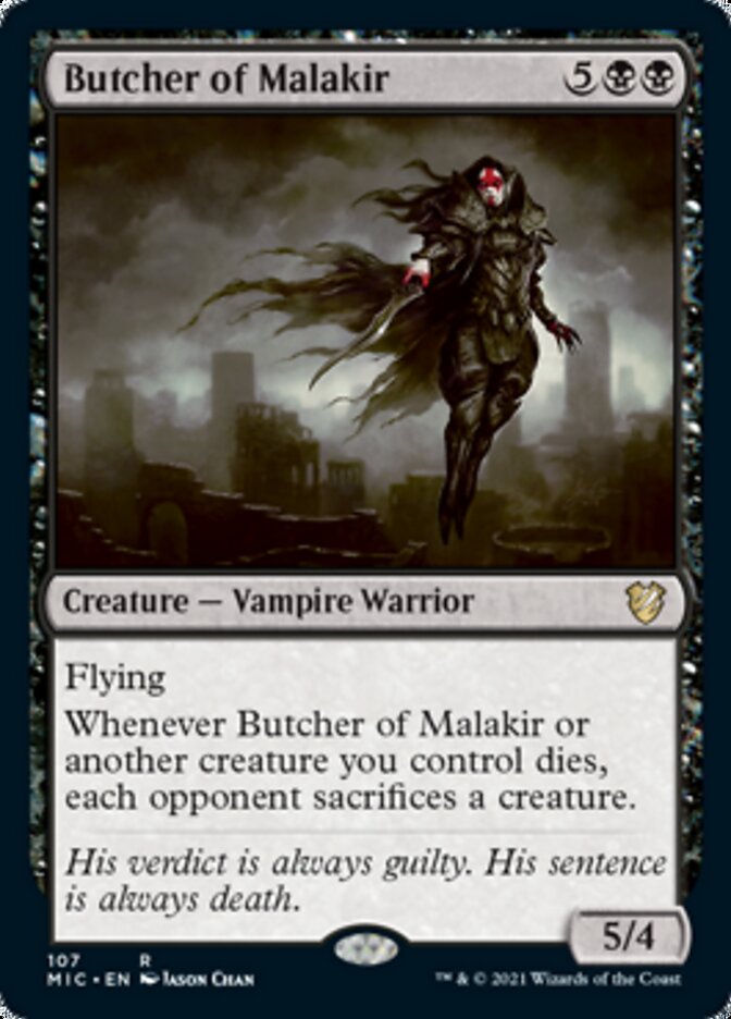 Butcher of Malakir [Innistrad: Midnight Hunt Commander] | Gear Gaming Fayetteville