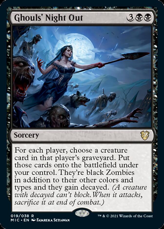 Ghouls' Night Out [Innistrad: Midnight Hunt Commander] | Gear Gaming Fayetteville