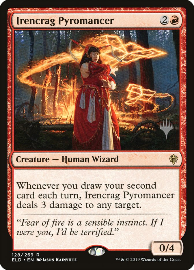 Irencrag Pyromancer (Promo Pack) [Throne of Eldraine Promos] | Gear Gaming Fayetteville